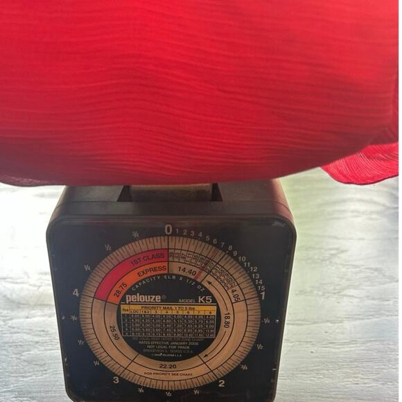 Y2K Express- hot pink- flowy a line mini dress- beaded neck adjustable straps - Picture 6 of 7